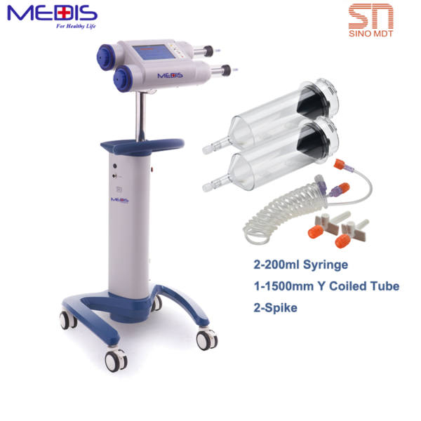 SINOPOWER DUAL injector Syringe with spike