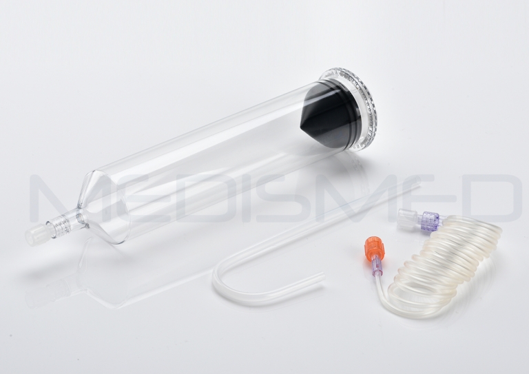 01744 200ml Disposable High-pressure Angiographic Syringes for Bracco ...