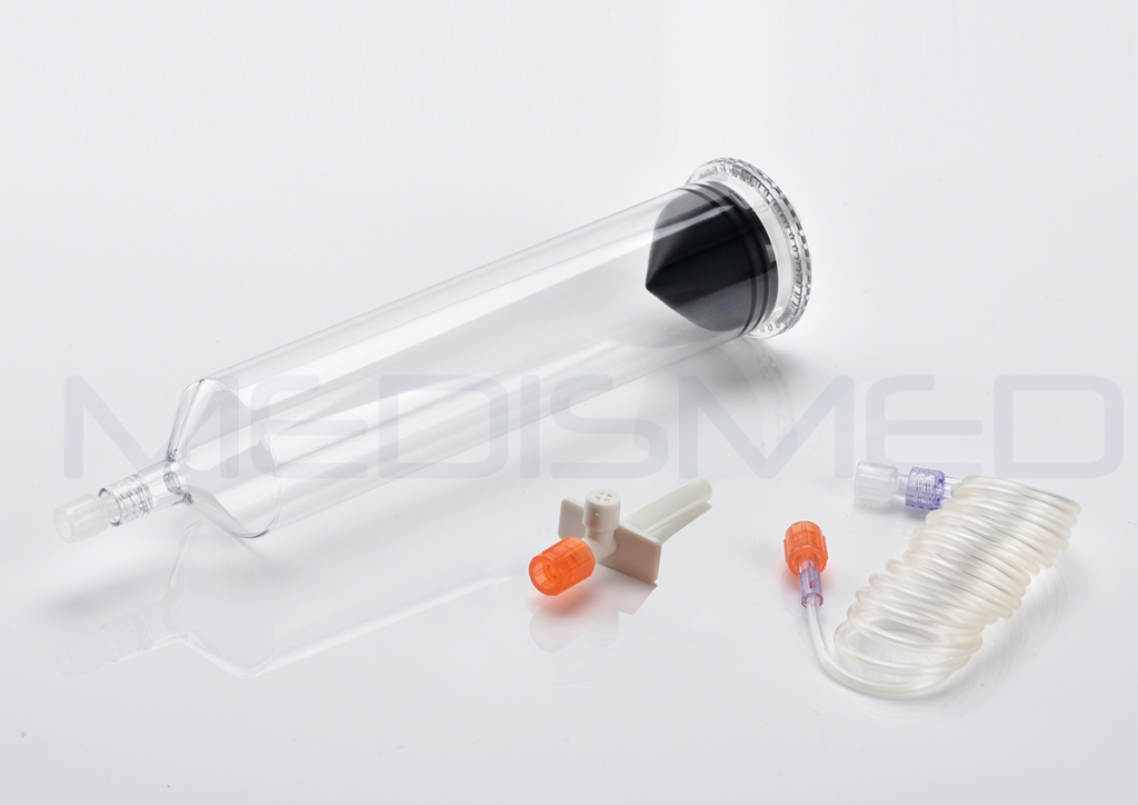 01745–200ml Large Plastic Syringes with Large Spike for Bracco EZEM ...
