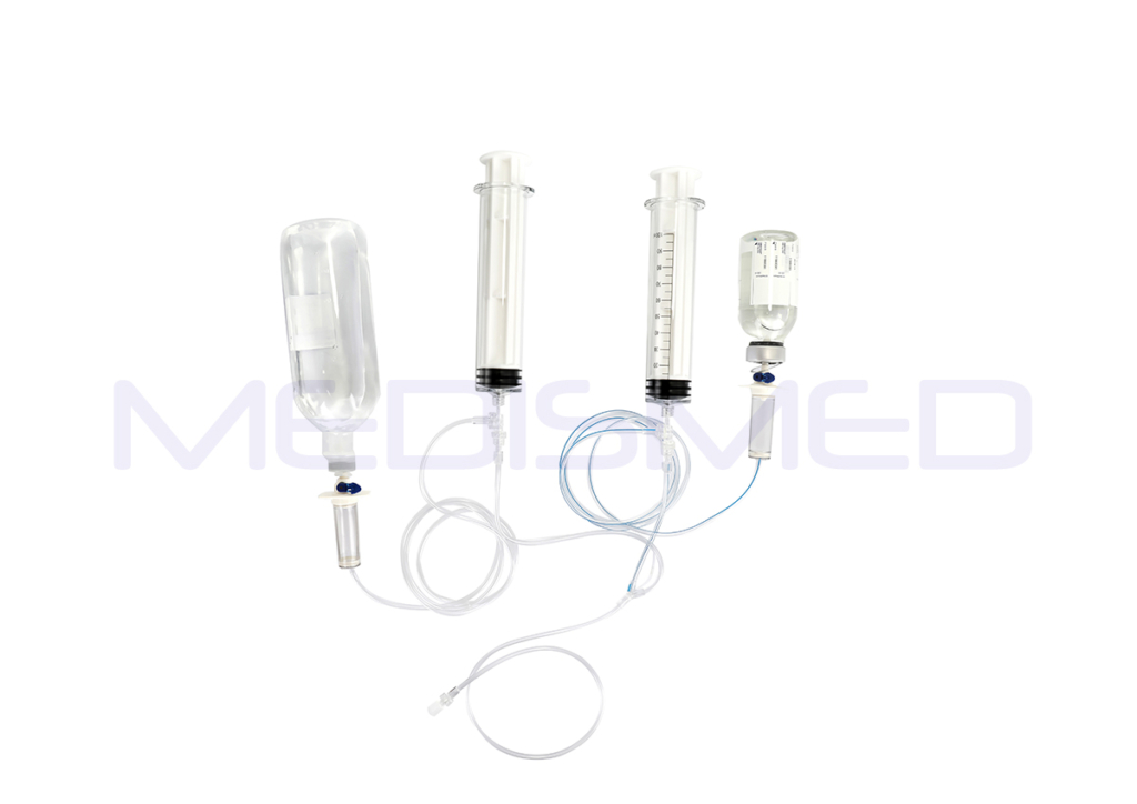 Nemoto Dual shot 100ml Contrast Injector with 12hrs Transfer Set